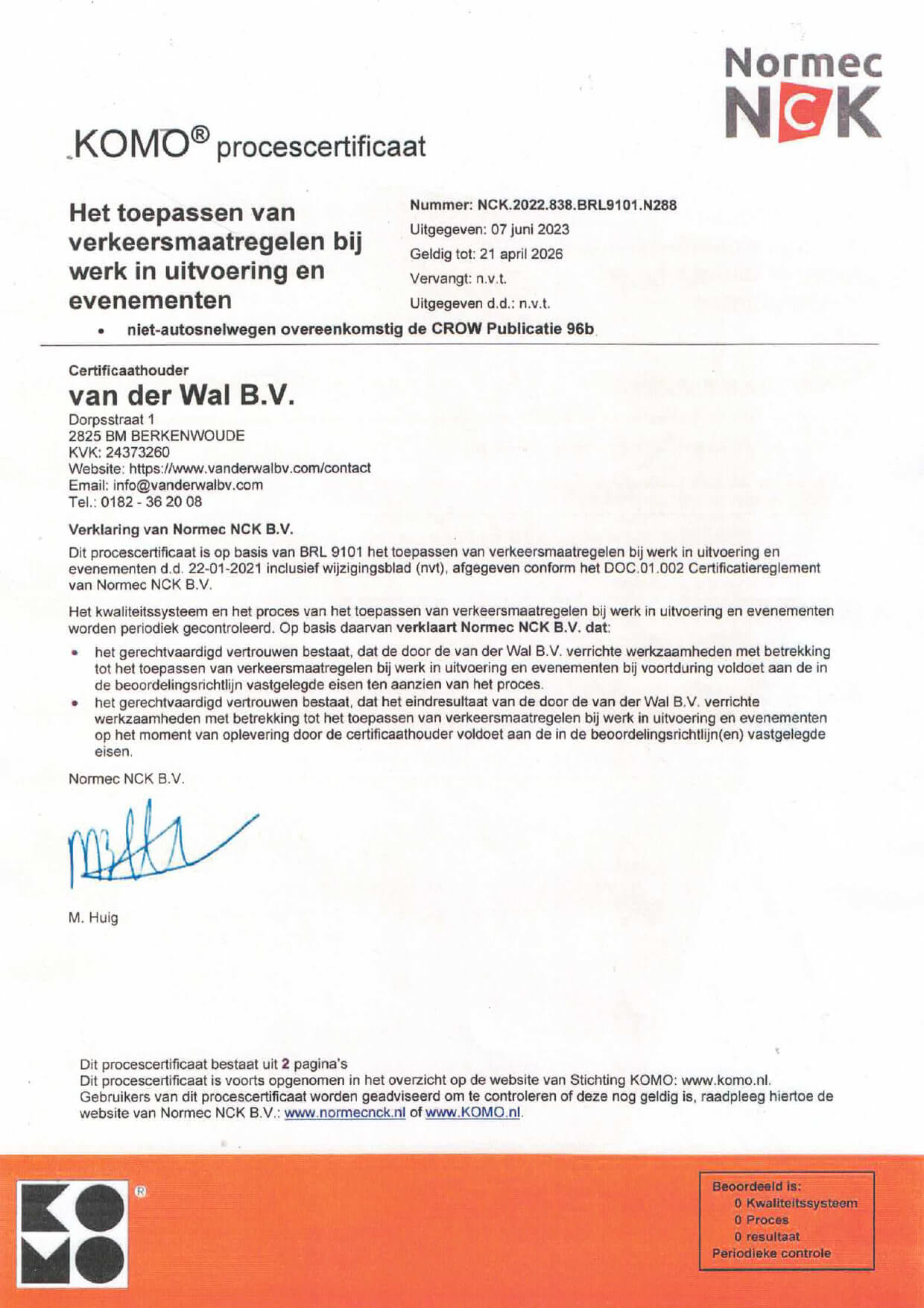 van der wal 3